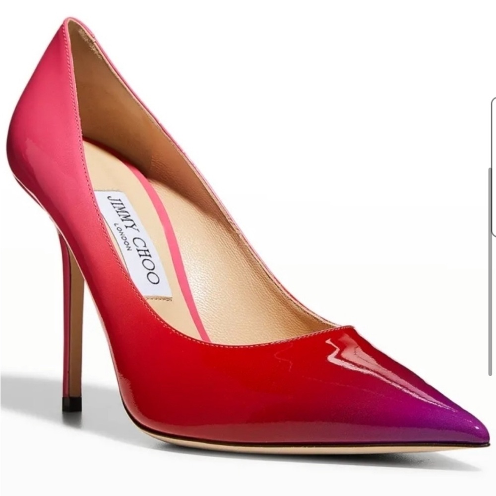 JIMMY CHOO ombré patent pump